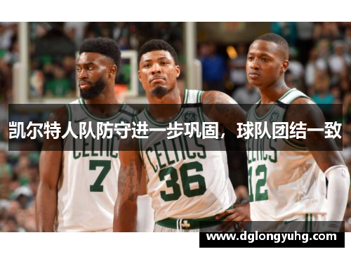 凯尔特人队防守进一步巩固，球队团结一致